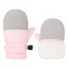 Slivery Color Toddler Gloves Kids Mittens Winter Warm Lined Fleece Gloves Waterproof Baby Boys Girls view 1