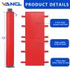 VANCL Hoop Padding Basketball Pole Pads Pole Covering 5" Square Post Basketball Pole Pad 5"x5"Durable UV-Resistant Waterproof Basketball Covering Pads for Protection and Player Safety Pink view 2