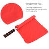 3 Pcs Referee Flag Stainless Flag with Linesman Signal Flags Training Sports Flags Sponge Handle Red Flag for Soccer Volleyball Football Competition Supplies 12.6 x 12.4Inch(Yellow, Red, Green) view 4