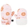 Slivery Color Toddler Gloves Kids Mittens Winter Warm Lined Fleece Gloves Waterproof Baby Boys Girls view 1