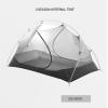 3F ULGEAR Floating Cloud 2 Tent Ultra Light 2 Person Camping Tent - Rainproof, Lightweight, 3/4 Season - Perfect for Backpacking and Outdoor Adventures (Khaki, 3 Season) view 2