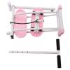 CRYBY Pelvic Floor Muscle Fitness Equipment, Capacity 220.46lbs Postpartum Pelvic Floor Muscle Repair Strengthening Training Device with Adjustable Rod, Hip Trainer Leg Exercise Machine Ski Practice view 3