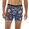 Customized Underwear Men's Funny Boxers with Face Clothing for Men - Crazy Boxers for Men - His & Her Undies, XL-064 view 1