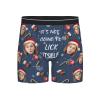 Customized Underwear Men's Funny Boxers with Face Clothing for Men - Crazy Boxers for Men - His & Her Undies, XL-064 view 2
