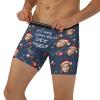 Customized Underwear Men's Funny Boxers with Face Clothing for Men - Crazy Boxers for Men - His & Her Undies, XL-064 view 3