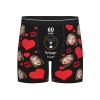 Custom Face Boxers with Novelty Boxers for Boyfriend - Unique, Funny, Personalized Underwear for Men - I Love Girlfriend, L-0143 view 2