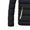 QOAAIE 1/2 Pack Winter Puffer Jacket for Men Stand Collar Warm Thicken Puffy Jacket Insulated Down Coat for Hiking Travel (Black1/Black5,Large) view 4