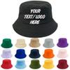 10PC Custom Embroidery Bucket Hat with Your Text/Logo,Personalized Foldable Sun Hat,Fisherman Fishing Cap for Men Women view 1