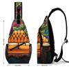 Chest Bag Couch Sling Bag for Men Crossbody Bag Fanny Packs for Women Sling Backpack for Travel view 2