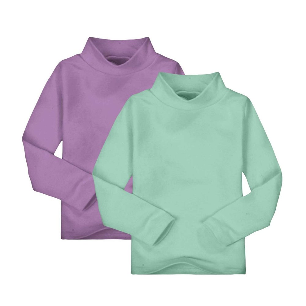 Betadog Boy's Turtleneck Sweater Slim Fit Pullover Sweater for Kids Toddler Tees Clothes Baby (Mint Green, 5-6 Years)