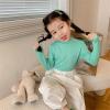 Betadog Boy's Turtleneck Sweater Slim Fit Pullover Sweater for Kids Toddler Tees Clothes Baby (Mint Green, 5-6 Years) view 3