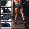 APEXUP Ankle Strap for Cable Machine, Ankle Resistance Bands, Cable Kick Back Ankle Straps for Gym, Glute Workouts, Leg Extensions, Adjustable Straps with Neoprene Padding (Single, Black) view 3