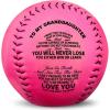 Moactiv 1pc, Creative PU Softball, Gifts for Granddaughter, Standard Size Softball, Birthday Gifts view 1