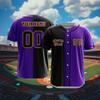 Personalized Team Name Number Logo Baseball Jersey, Jersey for Men Women, Printed Split Baseball Jersey, Custom Two Team Baseball Jersey 20 view 3