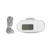 NDNCZDHC 3D Pedometer for Walking Steps, Pedometer Clip On, Walking Step Counter with Lanyard, USB Rechargeable Accurate Step Counter (White) view 4