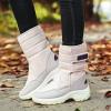 Womens Snow Boots Waterproof Mid Calf Winter Boots for Women Warm Faux Fur Lined Boots High Top Anti-Slip Boots view 2