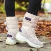 Womens Snow Boots Waterproof Mid Calf Winter Boots for Women Warm Faux Fur Lined Boots High Top Anti-Slip Boots view 3