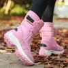 Womens Snow Boots Waterproof Mid Calf Winter Boots for Women Warm Faux Fur Lined Boots High Top Anti-Slip Boots view 3