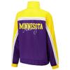 G-III Sports Women's Purple Minnesota Vikings Post Game Full-Zip Track Jacket view 3
