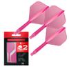 Target Darts K Flex Integrated Dart Flights and Shafts, No.2 Pink (Intermediate) | Pack of 3 K-Flex  No2, Kflex All in One Moulded Dart Flight & Stem | Professional Dart Accessories view 1
