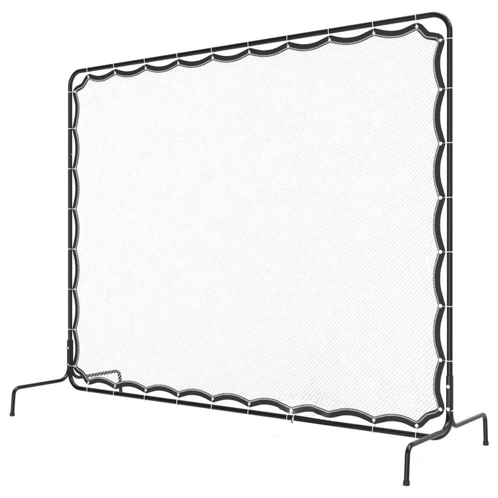 NJBHFCN Jumbo Tennis Rebounder, Tennis Net 9.5 x 7.9Ft Rebound Practice Wall for Tennis/Sports Ball/Pickleball, Tennis Rebound Net Training Equipment for Groundstrokes & Volleying