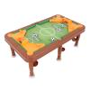 TOPINCN Multifunctional Game Table Set, Educational Parent-Child Interaction, Combination Game Room Set, Portable Lightweight, Brown view 2