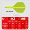 Target Darts K Flex Integrated Dart Flight and Shaft, No.6 Yellow (Intermediate) | 3-Pack K-Flex - No. 6, Kflex Precision-Molded 2-in-1 Dart Flights and Dart Shaft | Professional Dart Accessories view 4