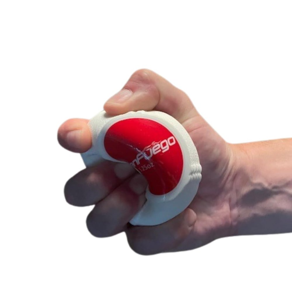 CleanFuego Flyo Set | Baseball Pitching/Throwing Trainer | Soft Shell Plyometric Balls | Immediate Visual Feedback | Spin Efficiency Training