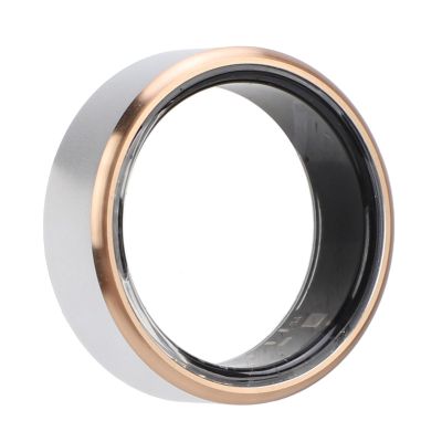Cuifati Water Smart Ring, Monitor, Aluminum Alloy Fitness Tracker, Gesture Camera Control, 60 Days Standby Time, for APP, Multi Sports Modes (9#)