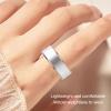 Cuifati Water Smart Ring, Monitor, Aluminum Alloy Fitness Tracker, Gesture Camera Control, 60 Days Standby Time, for APP, Multi Sports Modes (9#) view 4