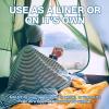 JAICOM Sleeping Bag Liner, Adult Sleep Sack & Travel Sheets, Ultralight and Portable Camping Sheets - Suitable for Hotel, Camping, Hostels, Business Trips, Tanning, Bed, Backpacking (Silver Gray) view 4