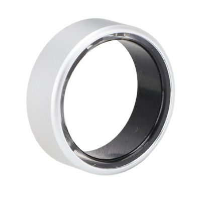 Cuifati Water Smart Ring, Monitor, Aluminum Alloy Fitness Tracker, Gesture Camera Control, 60 Days Standby Time, for APP, Multi Sports Modes (11#)