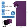 JAICOM Sleeping Bag Liner, Travel Sheets & Adult Sleep Sack, Ultralight and Portable Summer Sleeping Bag - Ideal for Backpacking, Hotels and Hostels, Business Trips, Camping view 2