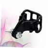Anneome 6pcs Flashlight Holder Mount for Handlebar Extension Bracket for Race Number Display Lightweight and for Cycling Accessories Black view 3