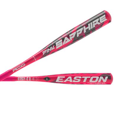 Easton | Pink Sapphire Fastpitch Softball Bat | Approved for All Fields | 27' | -10