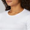 32 Degrees Heat Women's Lightweight Crew Baselayer Top | Form Fitting | Long Sleeve | 4-Way Stretch | Thermal, White, X-Large view 2