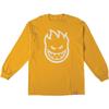 Spitfire Wheels Bighead Gold/White Men's Long Sleeve T-Shirt - Small view 1