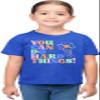 4T Royal Toddler You Can Do Hard Things Motivational Teacher Toddler T-Shirt view 1