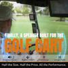 DESERT FOX GOLF DJ-10 Golf Cart Bluetooth Speaker  Wireless Magnetic Golf Speaker with Secure Mount  Loud, Weatherproof Sound with Retro Volume Knob & Built-in Charging (Gray w/US Flag) view 2