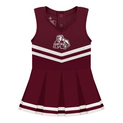 Creative Knitwear Mississippi State Bulldogs Dress, MS/Dog Maroon, 6-9M