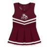 Creative Knitwear Mississippi State Bulldogs Dress, MS/Dog Maroon, 6-9M view 1