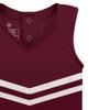 Creative Knitwear Mississippi State Bulldogs Dress, MS/Dog Maroon, 6-9M view 3