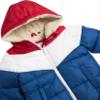 DKNY Baby Infant Boys' Puffer Jacket - Toddler Puffer Coat Full Zip Up Sherpa Lined Quilted Hooded Jacket (Sizes: 12M-4T), Size 24 Months, Cherry Red view 3