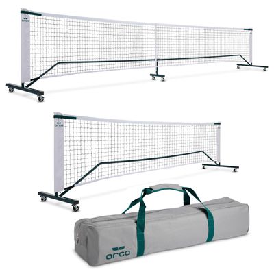 Orca Pickleball 22-ft Net 2-in-1 Full Court and 12-ft Half Court Net Set