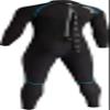 Cressi Balam 2.5 mm Lady Monopiece Wetsuits, Black/Turquoise, 2XL view 2