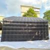 Inflatable Nightclub Tent, Inflatable Disco Tent, Inflatable Portable Club Tent. Black Cube Shape. for Nightclub Events, Parties, exhibitions, Weddings and Entertainment (20FT*17FT*14FT) view 4