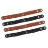 4pcs Leather Whip Holster, Black Brown Color Waist Belt, Easily Control Whip, Secure Storage Home Display view 1