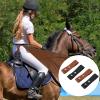 4pcs Leather Whip Holster, Black Brown Color Waist Belt, Easily Control Whip, Secure Storage Home Display view 2