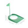 Parliky Golf Putting Cup Portable Practice Hole Aid for Training Compact Plastic Design for Easy Use Anywhere for Skill Improvement and Fun Golf Parties view 3