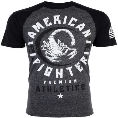 American Fighter Men's T-Shirt Michigan 4XL Black